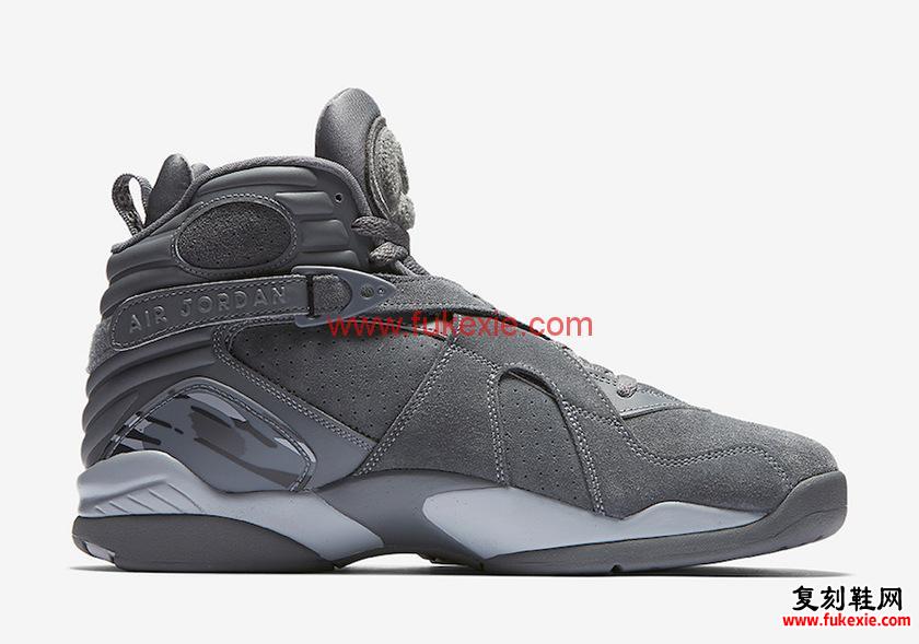 与众不同酷灰色！Air Jordan 8 “Cool Grey”月底推出