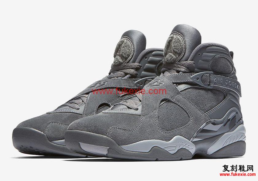 与众不同酷灰色！Air Jordan 8 “Cool Grey”月底推出