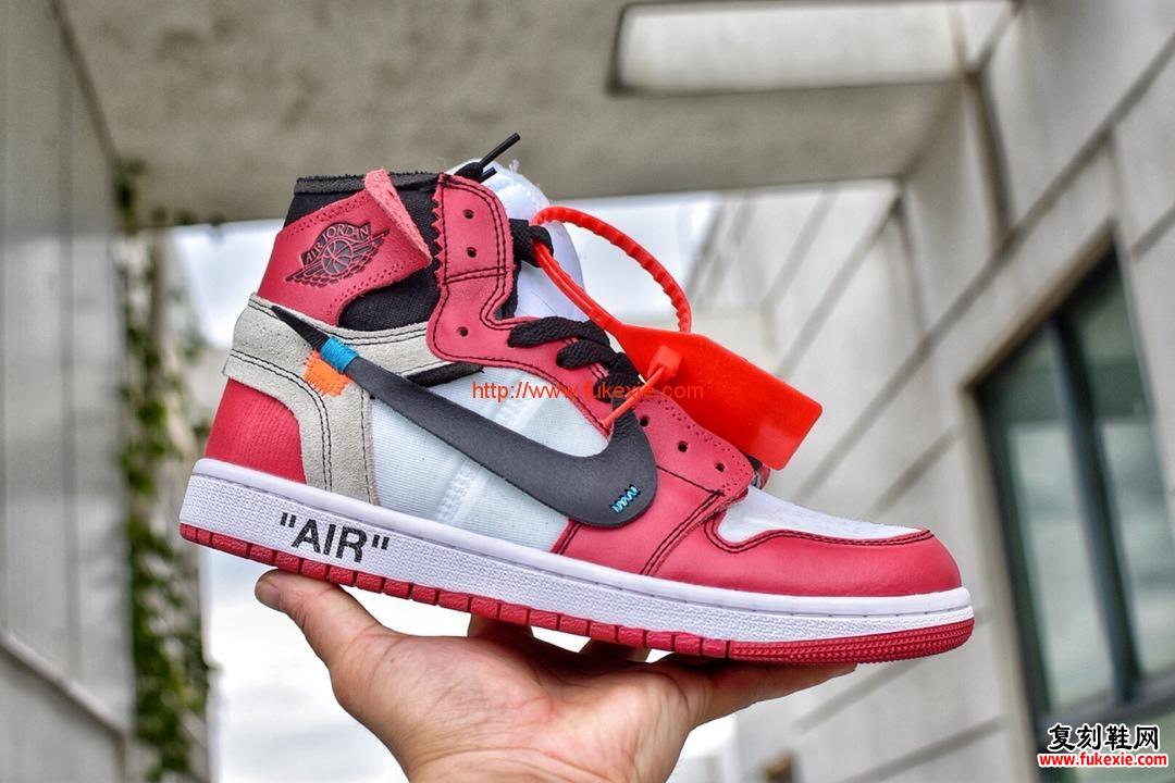 Air Jordan 1 Off White AJ1 乔1联名这双 OFF-WHITE x Air Jordan 1