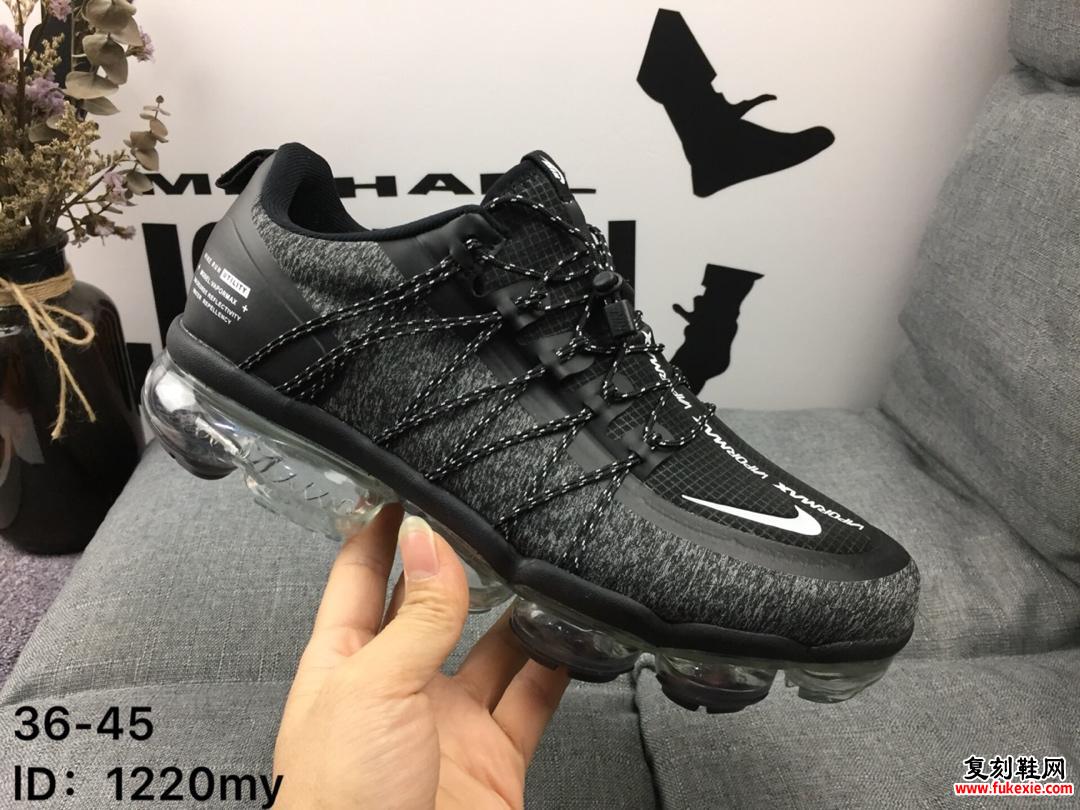 耐克NIKE AIR VAPORMAX FLYKNIT 全掌小气垫减震跑步鞋