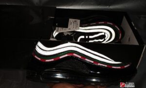 NIKE AIR MAX 97子弹 “黑联名3M反光"复古全掌气垫跑步鞋