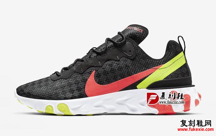 Nike React Element 55 货号：CJ0782-001 - 莆田鞋