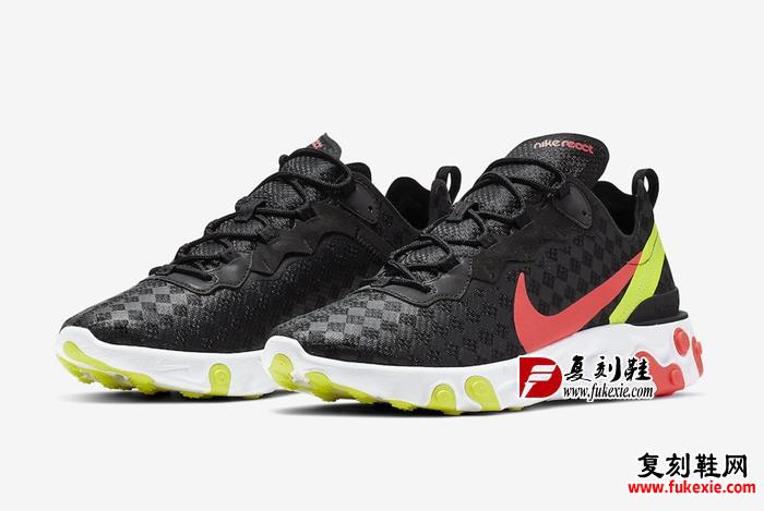 Nike React Element 55 货号：CJ0782-001 - 莆田鞋