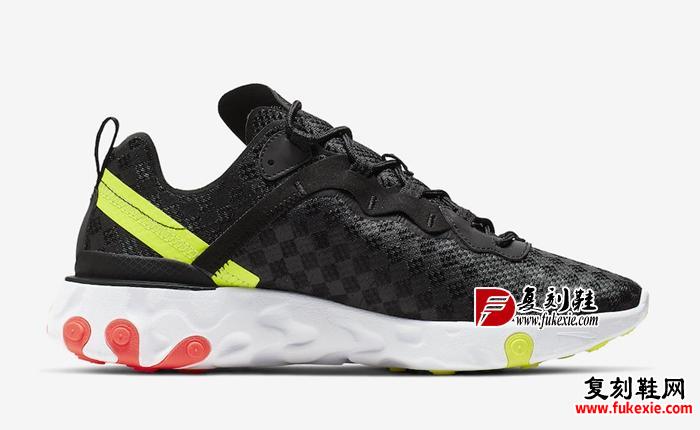 Nike React Element 55 货号：CJ0782-001 - 莆田鞋