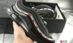 NIKE AIR MAX 97子弹 “黑联名3M反光"复古全掌气垫跑步鞋