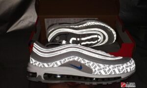 NIKE AIR MAX 97子弹 “灰夜光"复古全掌气垫跑步鞋