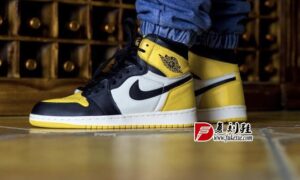 教你怎么搭夯鞋！Air Jordan 1 “Yellow Toe”上脚细节曝光！