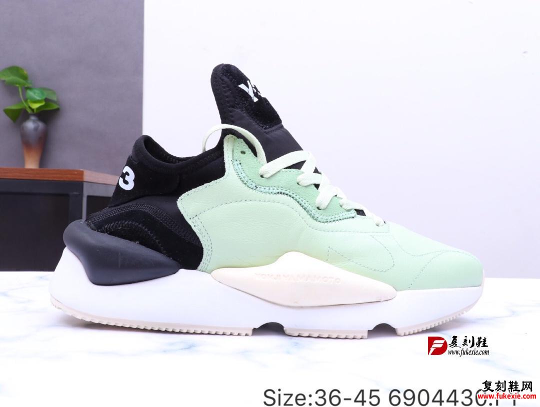 YohjiYamamoto三本耀司 Y3 Kaiwa Sneakers凯瓦系列复古百搭轻量老爹鞋