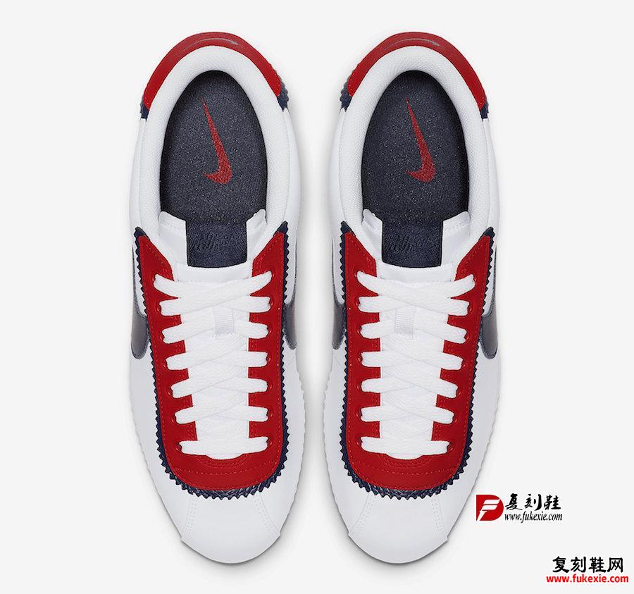 Nike Cortez Basic SE White University Red CD7253-100 Release Date