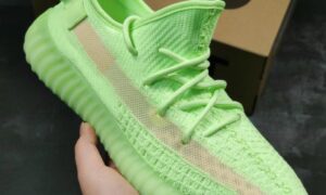 新品Adidas Yeezy Boost 350 V2 ＂GID' 荧光绿 EG5293 椰子350荧光绿 YEEZY350系列