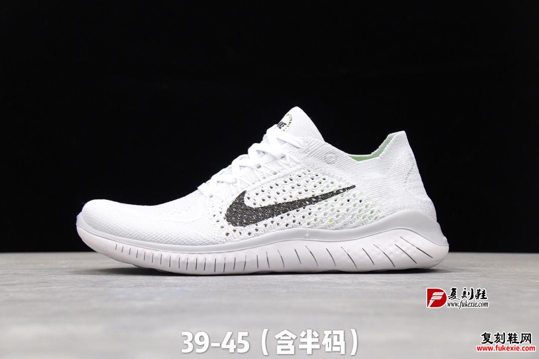 NIKE FREE RN FLYKNIT 2018款 赤足轻便跑鞋