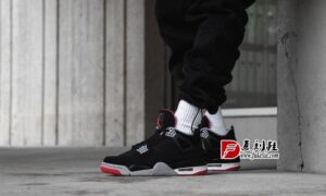 Air Jordan 4 Retro「Bred」最新复刻版本上脚预览