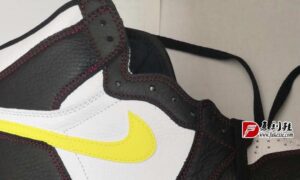 Air Jordan 1 High OG “Dynamic Yellow” 爆出细节图