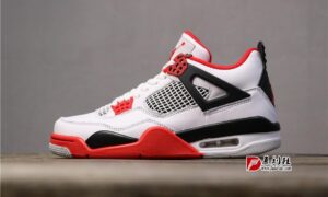 乔丹4代 Air Jordan 4 “Varsity Red”白黑红