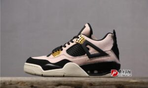 乔丹4 Air Jordan 4 “Silt Red”4黑粉金扣大理石