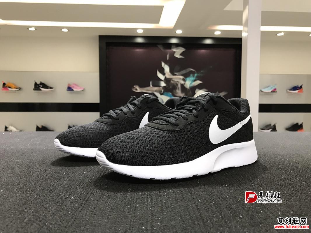 耐克Nike Tanjun简约休闲情侣缓震轻便百搭跑步鞋 货号：812654-011