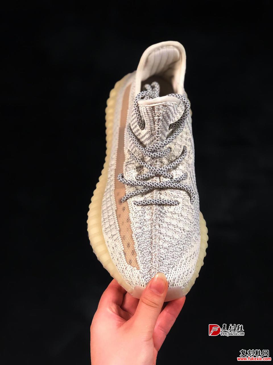 Adidas Yeezy 350 Boost V2 “Static Refective”  明黄满天星 复刻鞋 fukexie.com