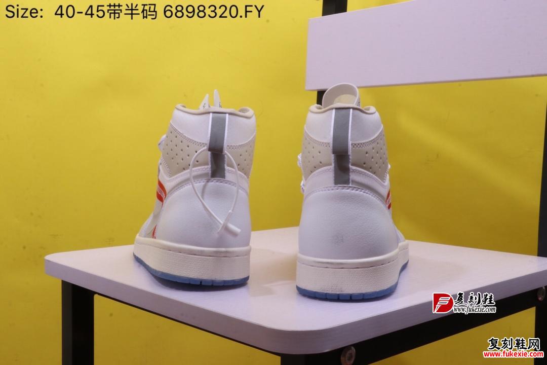 P.J.Tucker 上脚定制版Element 87 x AJ1鞋型继承 9 孔 Air Jordan 1 的经典造型 复刻鞋 fukexie.com