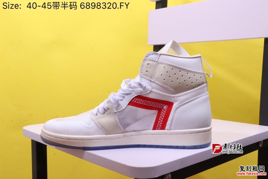 P.J.Tucker 上脚定制版Element 87 x AJ1鞋型继承 9 孔 Air Jordan 1 的经典造型 复刻鞋 fukexie.com