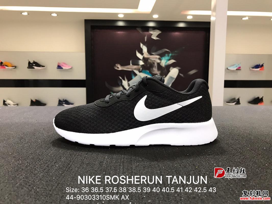 耐克Nike Tanjun简约休闲情侣缓震轻便百搭跑步鞋 货号：812654-011