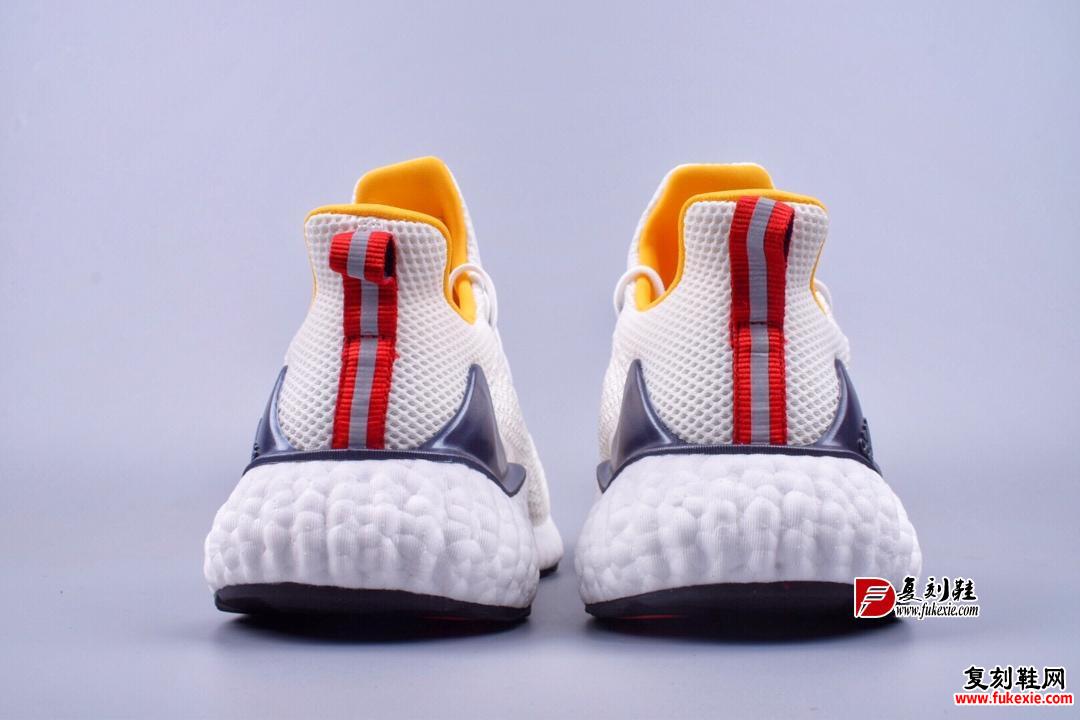 Adidas Alphaboost System“白橘红” #阿尔法高弹 真爆大底