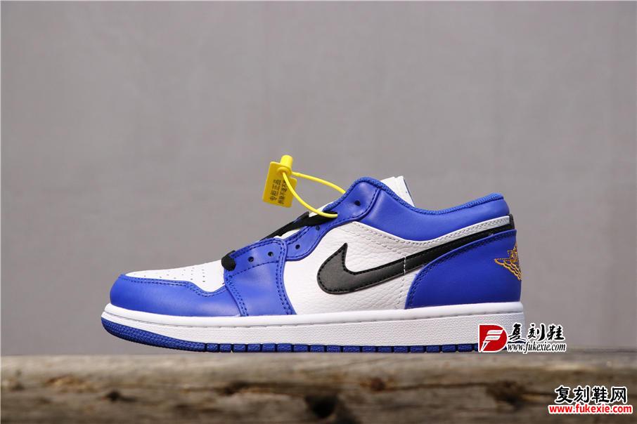 乔1低帮系列 Air Jordan 1 Low “Hyper Royal”小闪电