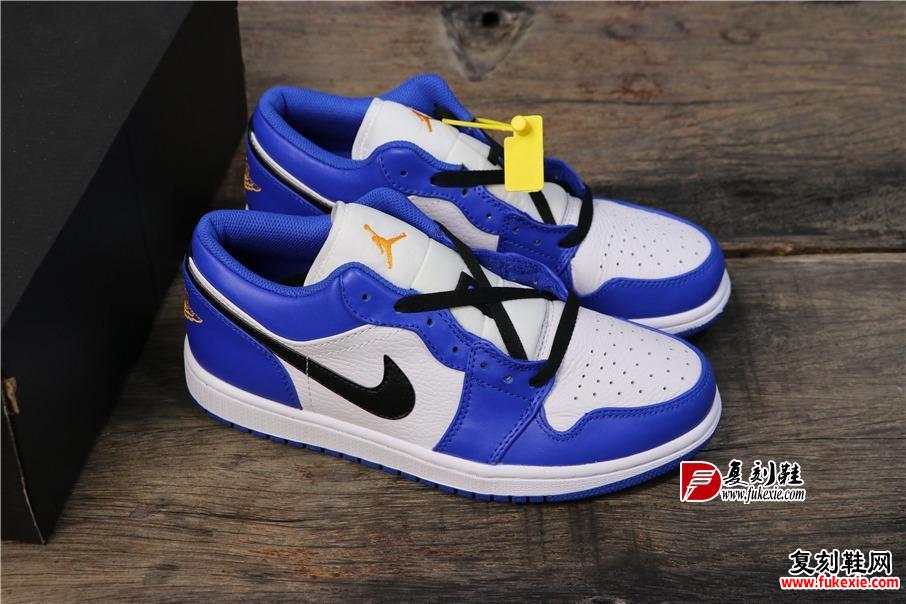 乔1低帮系列 Air Jordan 1 Low “Hyper Royal”小闪电