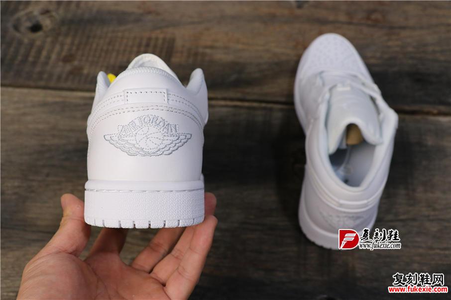 乔1 AJ1 Air Jordan 1 Low “Triple White”全白