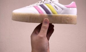 三叶草adidas Originals Samba Rose W桑巴系列松糕板鞋 复刻鞋网 399.name