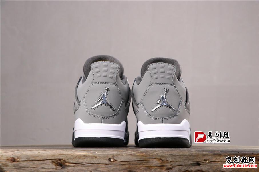 乔丹4 Air Jordan 4 Retro "Cool Grey" 复刻鞋 fukexie.com