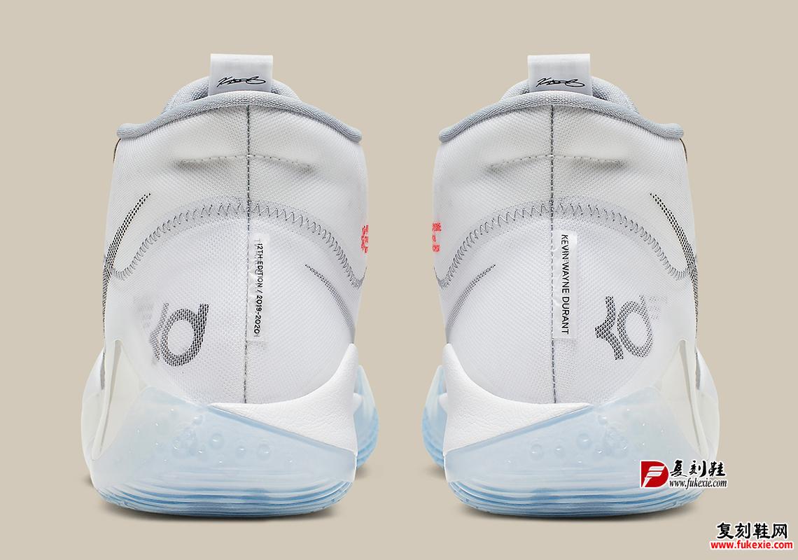 Nike,KD12,CK1197-101,发售  清爽简约的大众配色！全新 Nike KD 12 即将发售 复刻鞋网 fukexie.com