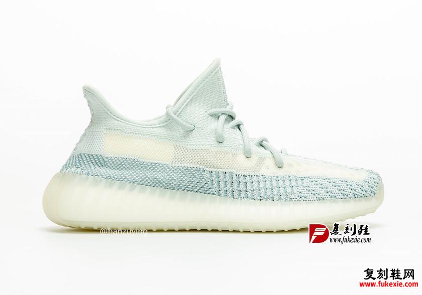 adidas Yeezy Boost 350 V2 Cloud White FW3042复刻鞋网 fukexie.com