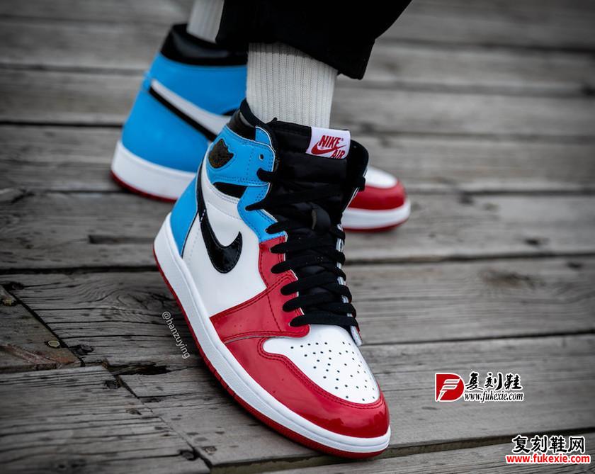 Air Jordan 1 UNC To Chicago Fearless CK5666-100复刻鞋网 fukexie.com