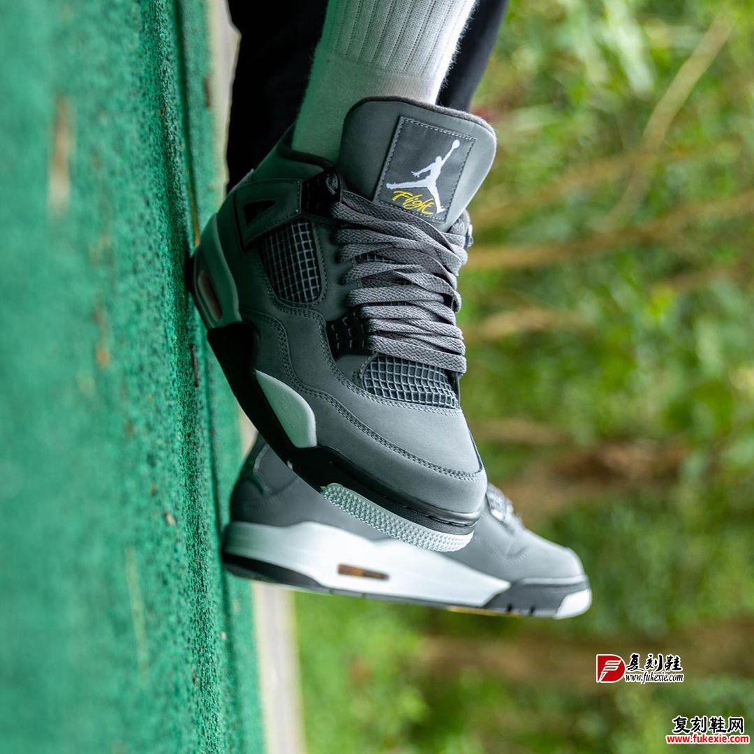 Air Jordan 4,AJ4,Cool Grey,308  8 月必入的第一双鞋！酷灰 Air Jordan 4 上脚美图抢先看！