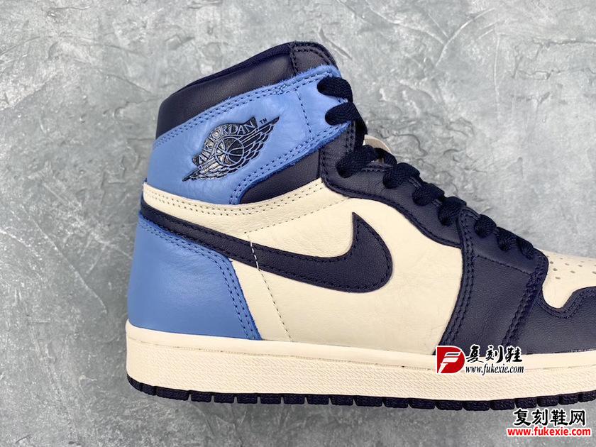 酷似全明星配色的 AJ 1 “Obsidian” 八月底登场 复刻鞋网 399.name