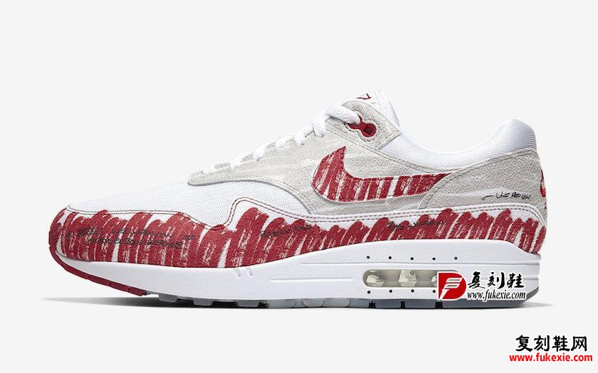 Nike Air Max 1 OG Tinker Sketch To Shelf CJ4286-101åå¸æ¥æ