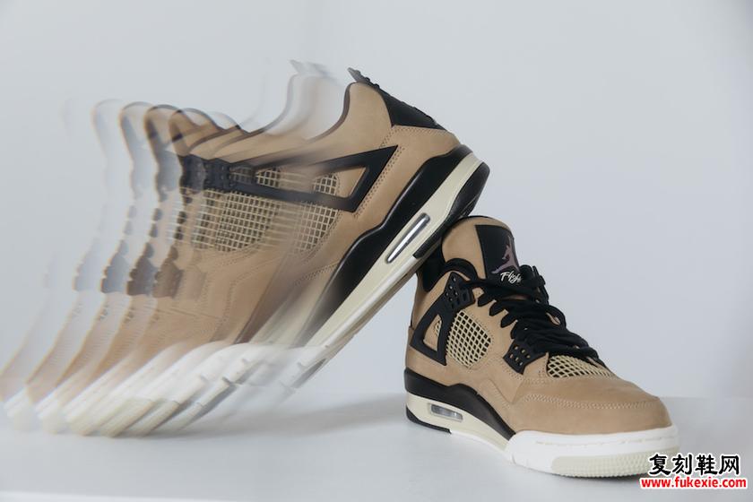 Air Jordan 4 Mushroom WMNS AQ9129-200 2019复刻鞋 fukexie.com