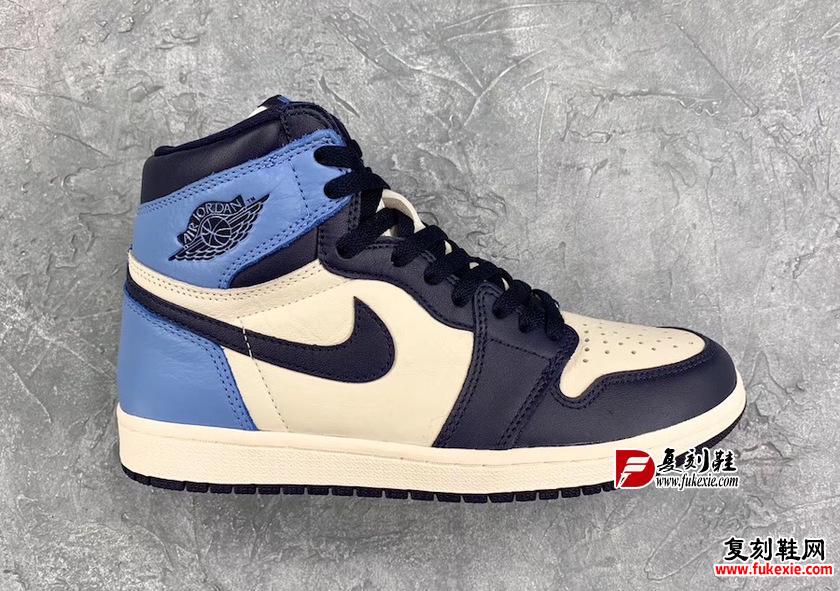 酷似全明星配色的 AJ 1 “Obsidian” 八月底登场 复刻鞋网 399.name