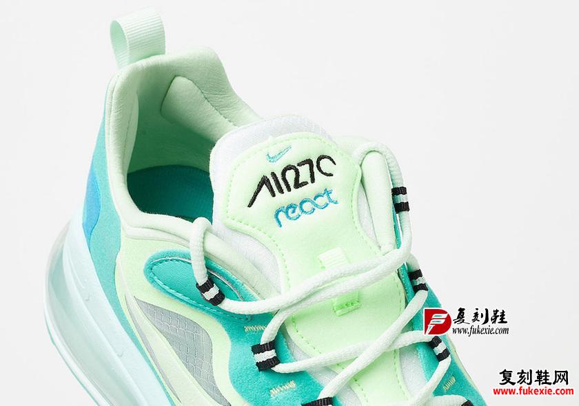 Nike Air Max 270 React Hyper Jade AO4971-301 Release Date 复刻鞋网 fukexie.com