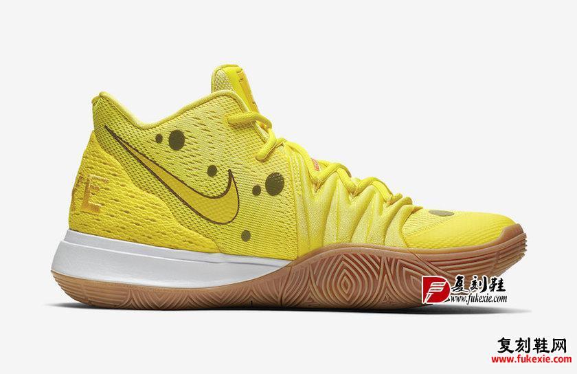 SpongeBob SquarePants x Nike Kyrie Pack 复刻鞋网 fukexie.com