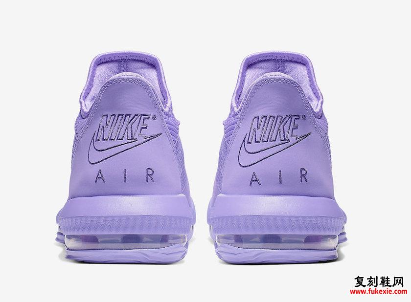 Nike LeBron 16 Low Purple CI2668-500复刻鞋网 fukexie.com