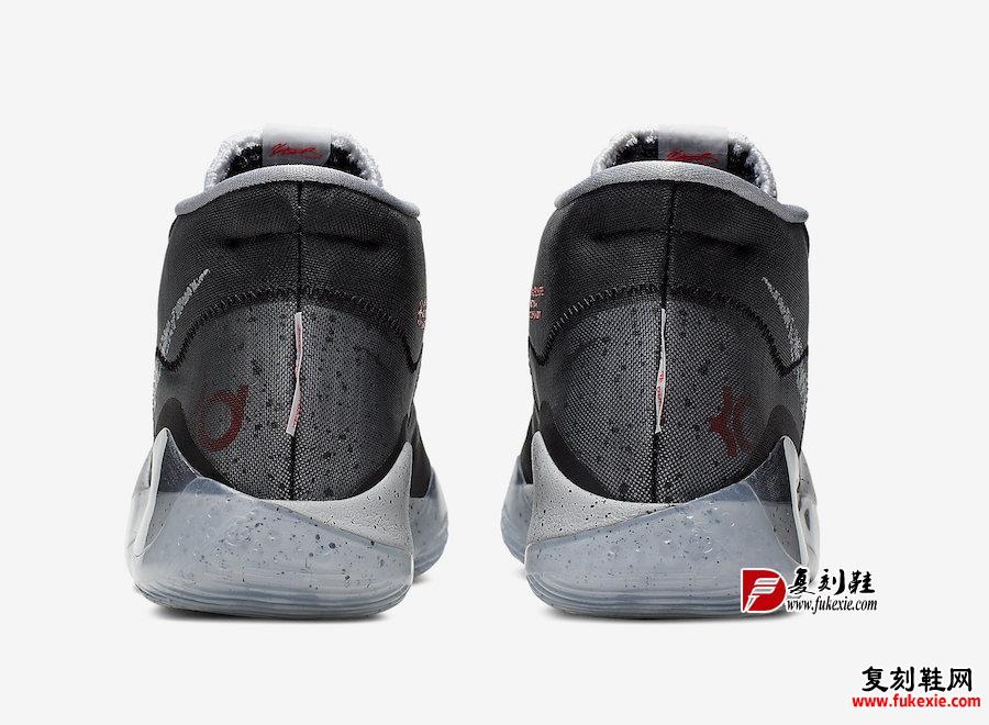 Nike KD 12 Black Cement AR4230-002复刻鞋网 fukexie.com