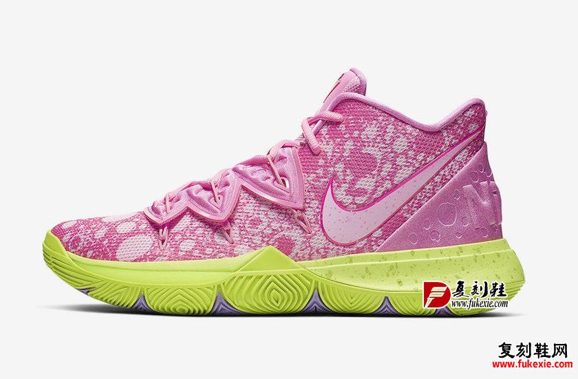 SpongeBob SquarePants x Nike Kyrie Pack 复刻鞋网 fukexie.com