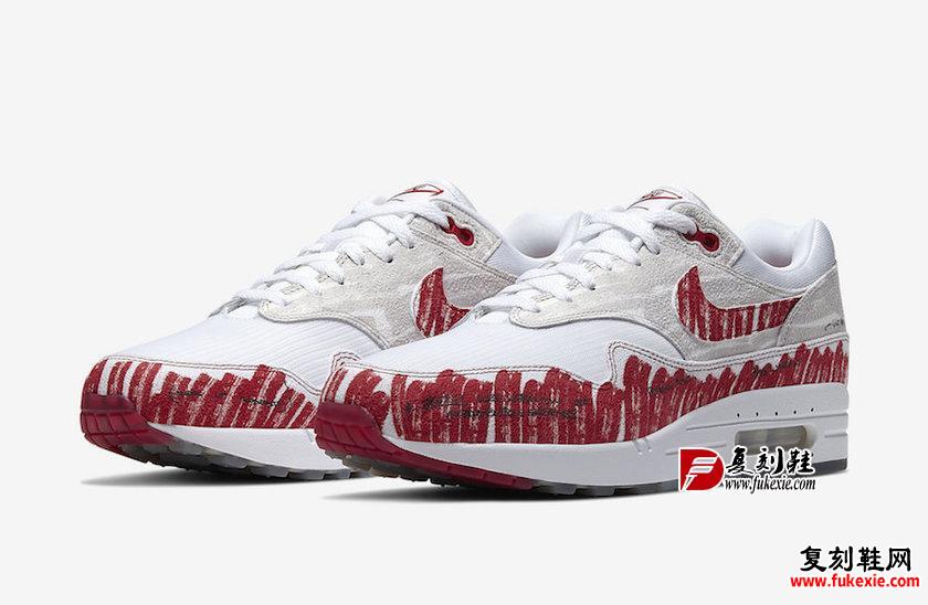 Nike Air Max 1 OG Tinker Sketch To Shelf CJ4286-101å叿¥æ
