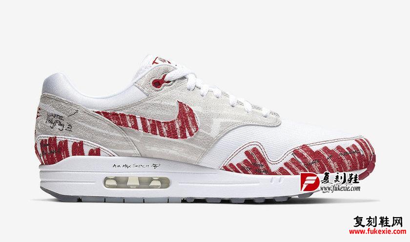 Nike Air Max 1 OG Tinker Sketch To Shelf CJ4286-101å叿¥æ