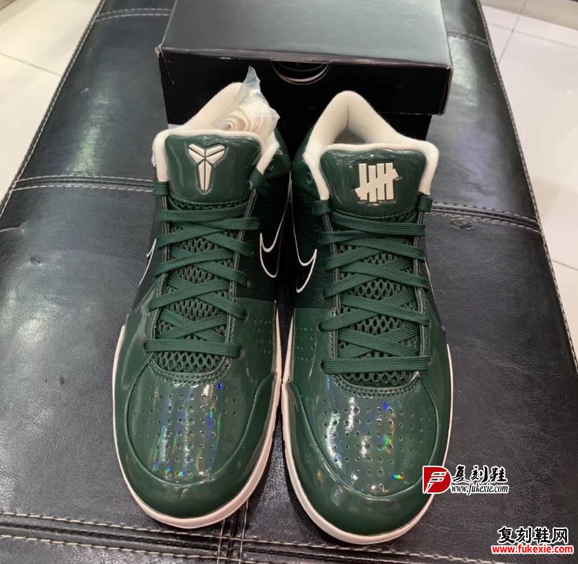 Undefeated Nike Kobe 4 Protro Fir Green CQ3869-301 Release Date 复刻鞋网 fukexie.com