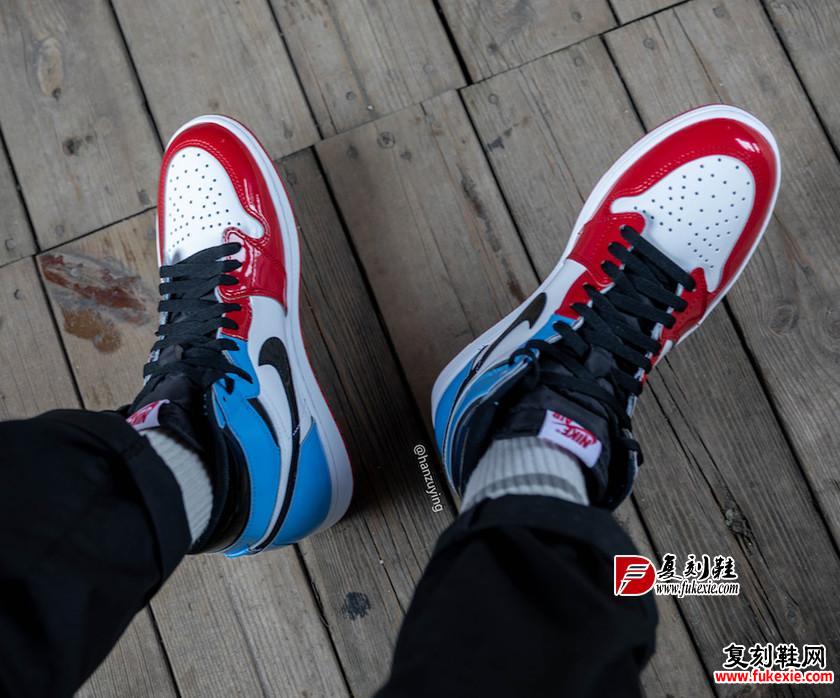 Air Jordan 1 UNC To Chicago Fearless CK5666-100复刻鞋网 fukexie.com