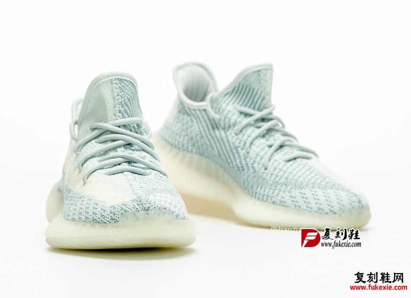 adidas Yeezy Boost 350 V2 Cloud White FW3042复刻鞋网 fukexie.com