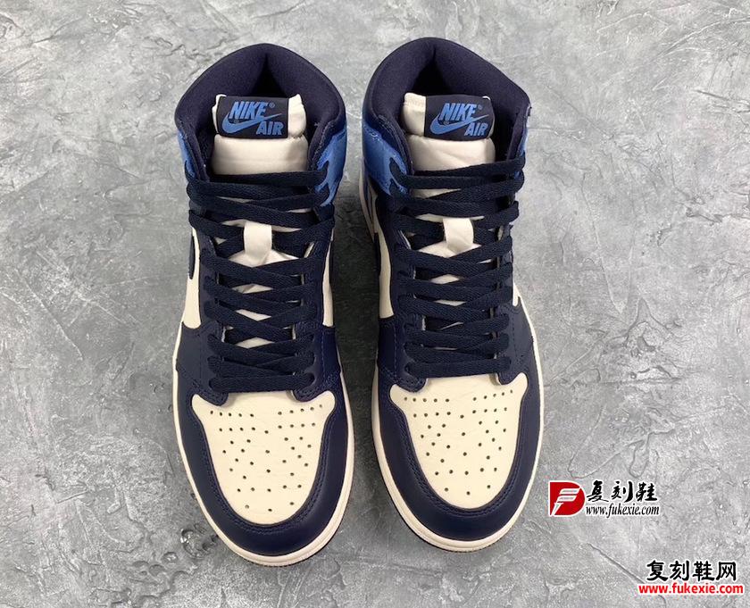 酷似全明星配色的 AJ 1 “Obsidian” 八月底登场 复刻鞋网 399.name