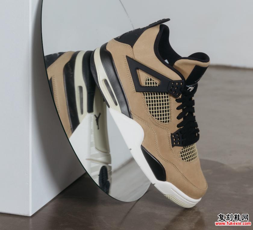 Air Jordan 4 Mushroom WMNS AQ9129-200 2019复刻鞋 fukexie.com